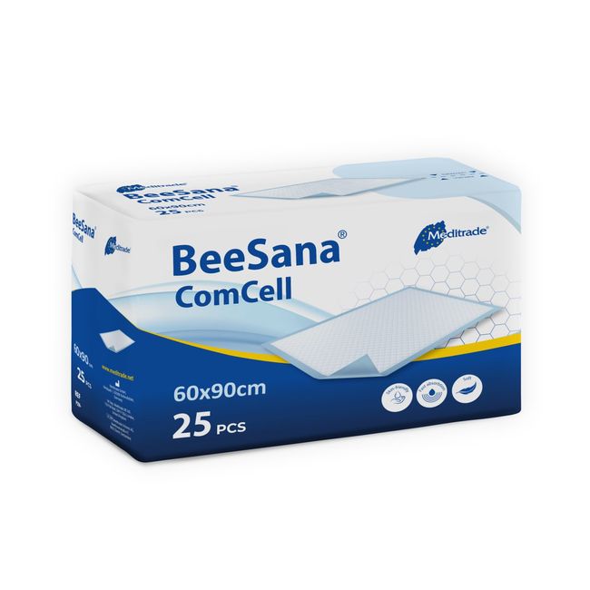 BeeSana Comcell - Bettschutzeinlagen 60x90 cm – 25 Stück