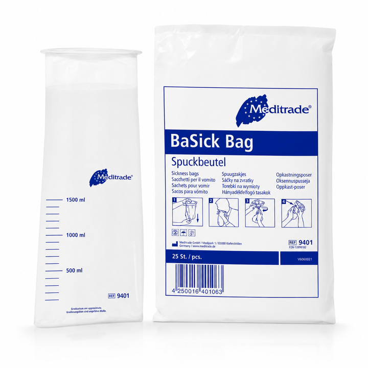 Meditrade BaSick Bag Spuckbeutel / Brechbeutel 1500 ml