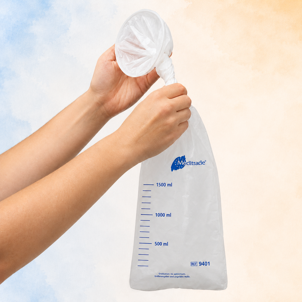 Meditrade BaSick Bag Spuckbeutel / Brechbeutel 1500 ml