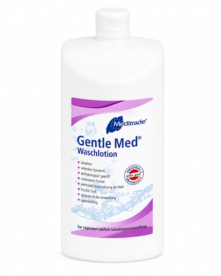 Meditrade Gentle Med Waschlotion pH-hautneutral – 500 ml Flasche