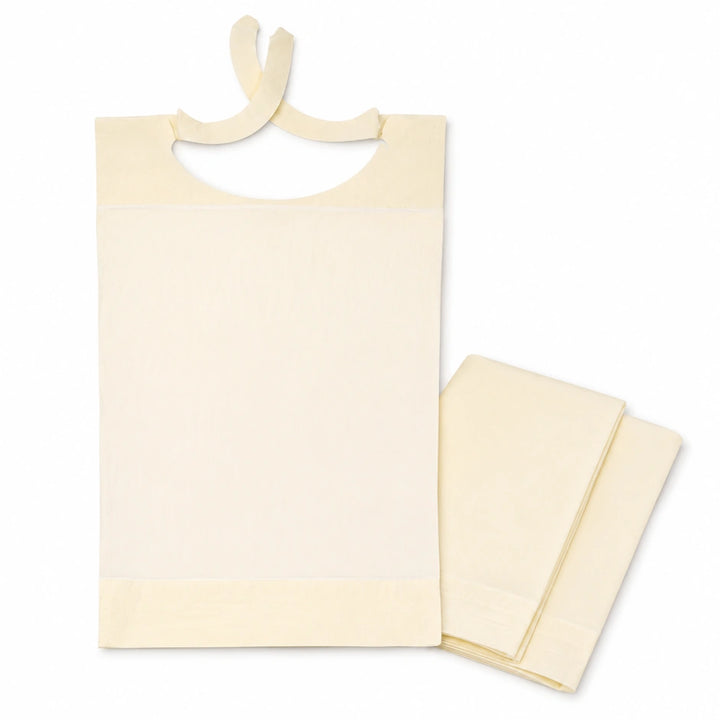 Schutzservietten mit Auffangtasche, apricot, 38x68cm - 100 Stück