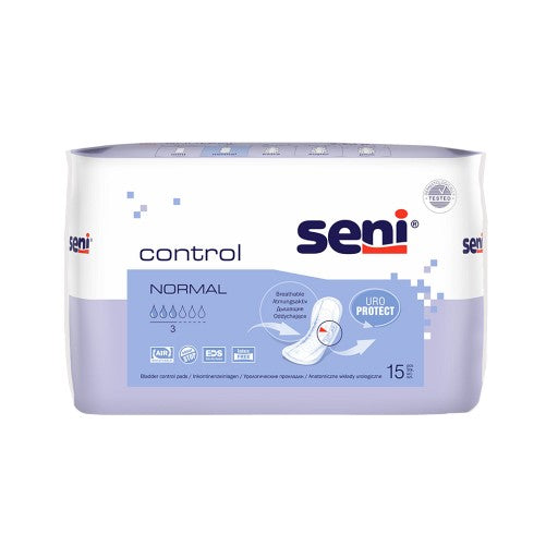 Seni Control Inkontinenzeinlagen – 15 Stück