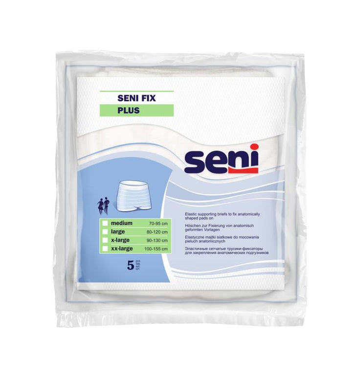 Seni Fix Plus Fixierhöschen- / Alle Größen / Netzhosen – 5 Stück