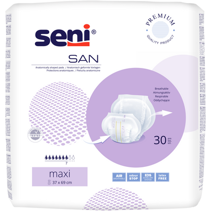 Seni San Inkontinenzvorlagen – 30 Stück