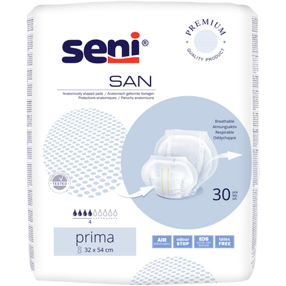 Seni San Inkontinenzvorlagen – 30 Stück