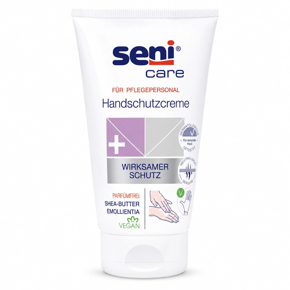 Seni Care Handschutzcreme für Pflegepersonal parfümfrei 100 ml – 1 Tube
