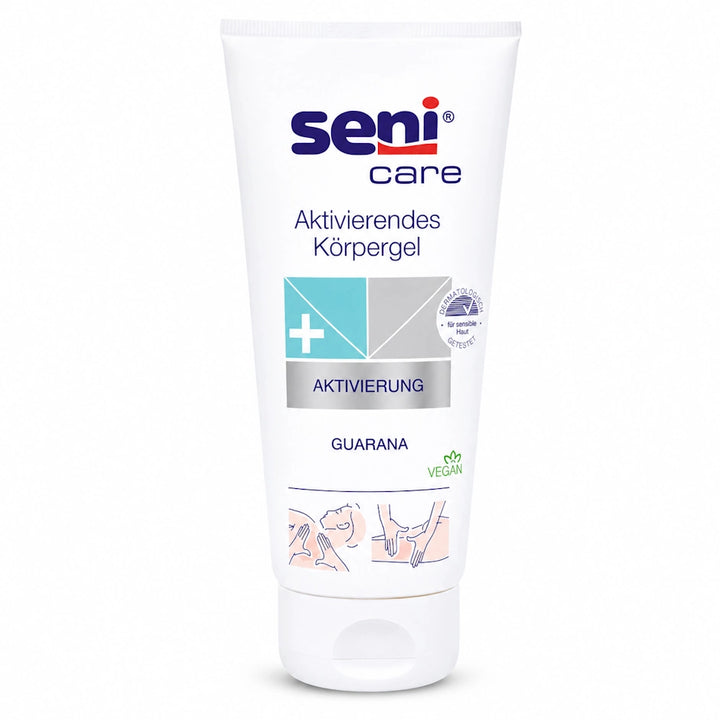Seni Care Aktivierendes Körpergel mit Guarana 200 ml – 1 Tube