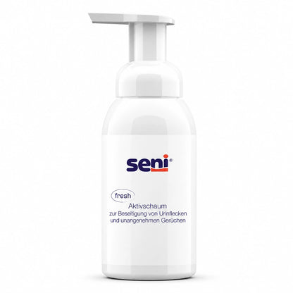Seni Fresh Aktivschaum gegen Urinflecken und Gerüche – 300 ml Flasche