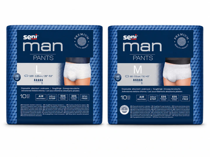 Seni Man Pants Inkontinenzhosen für Männer (10 Stück)