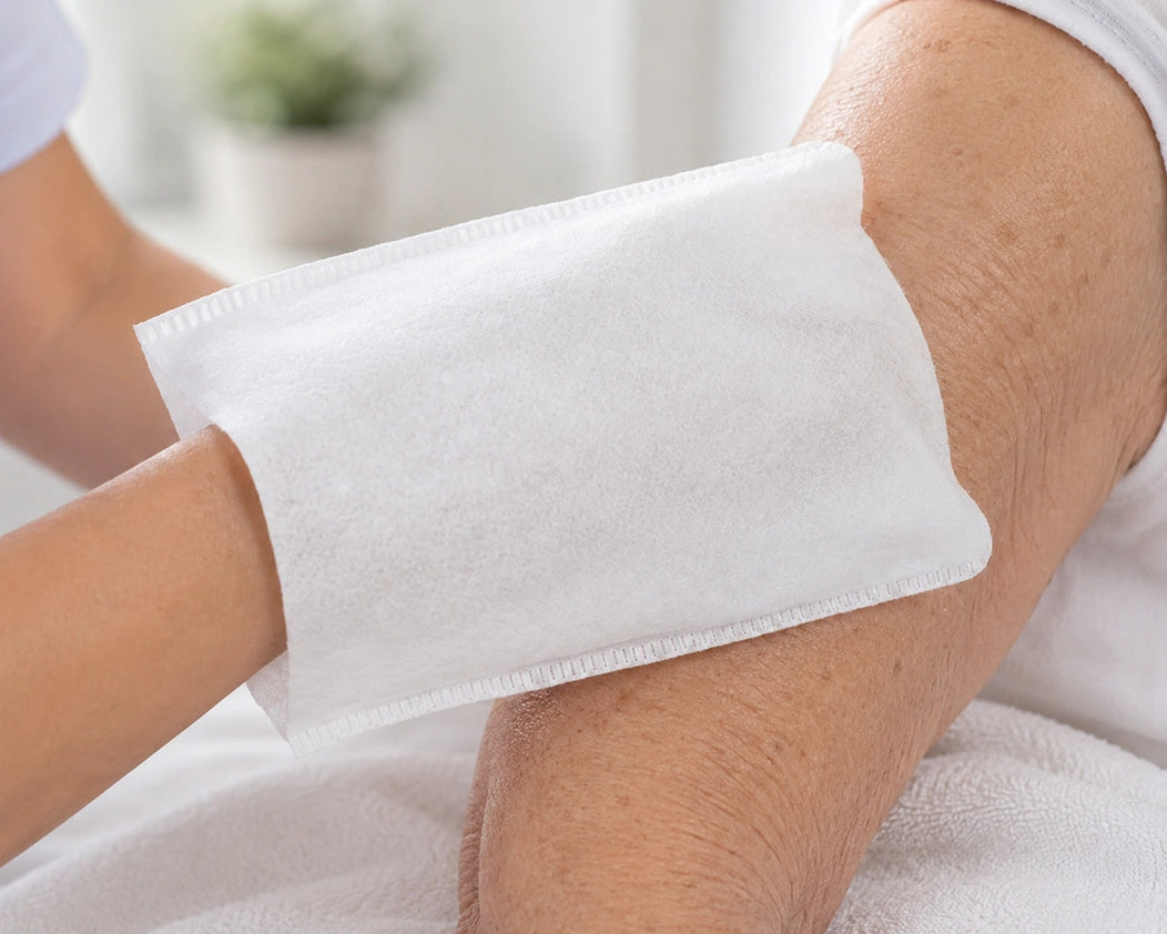 Meditrade Beesana Einmal-Waschhandschuhe Molton / Soft / PE