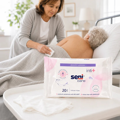 Seni Care Inti+ Feuchttücher für die Intimpflege – 20 Stück