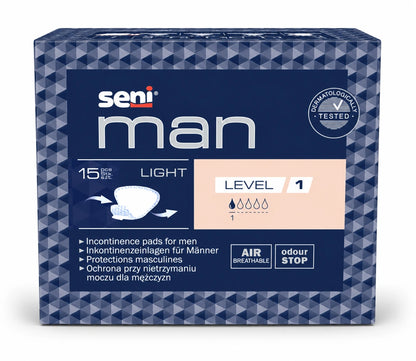 Seni Man Inkontinenzeinlagen für Männer (15 Stück)