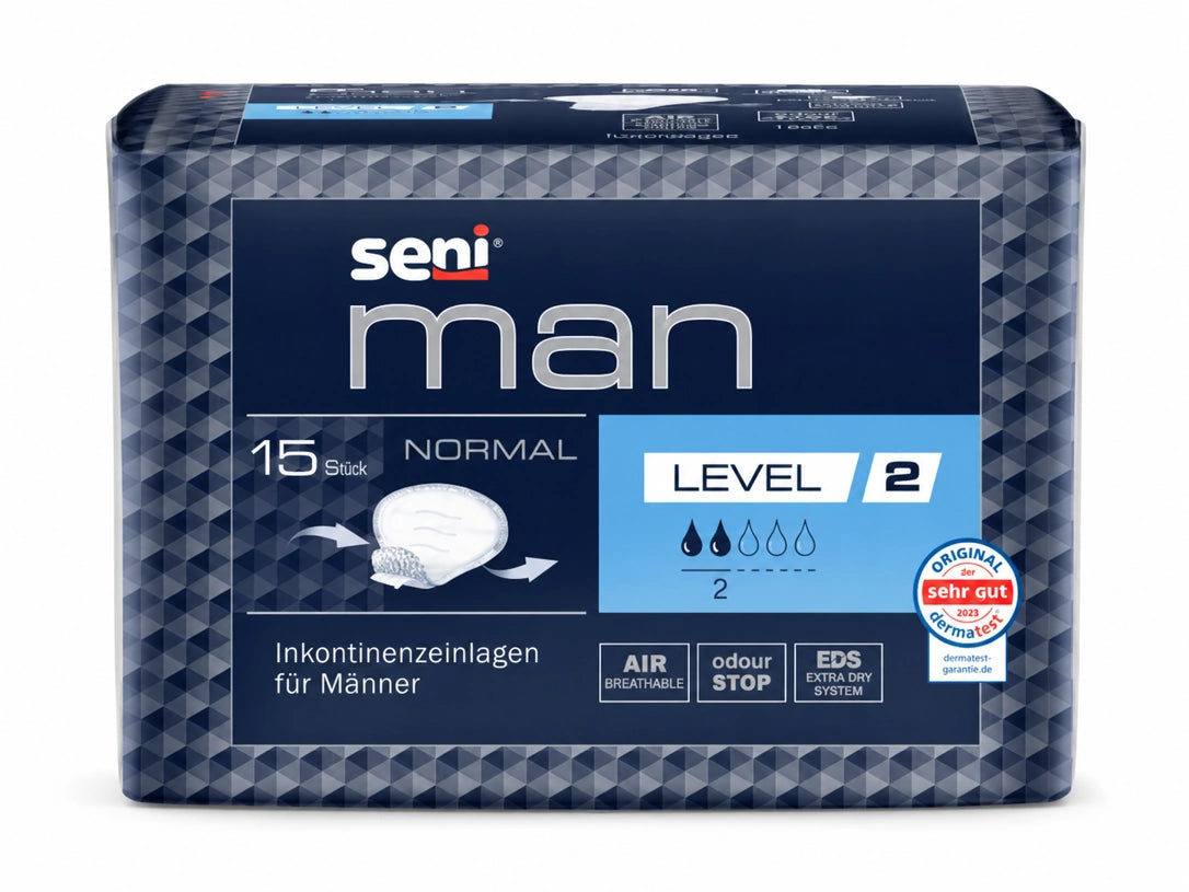 Seni Man Inkontinenzeinlagen für Männer (15 Stück)