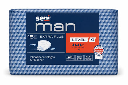 Seni Man Inkontinenzeinlagen für Männer (15 Stück)