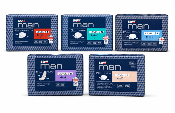 Seni Man Inkontinenzeinlagen für Männer (15 Stück)